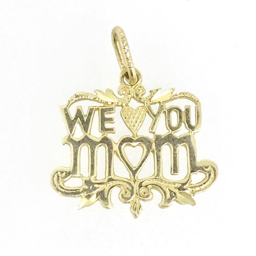 14 kt yellow gold pendant